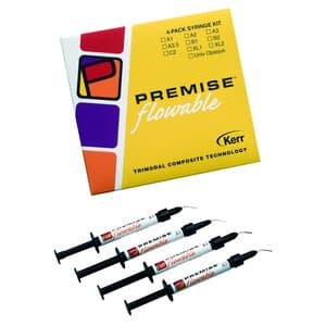 Premise Flowable Nanofilled Composite, Light-Cure, Syringe Refill, 1.7 g, Shade A1, 4/Pk, 33372 thumbnail 23