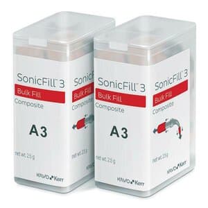 Kerr SonicFill 3 SingleFill Bulk Fill Composite Refill, Shade A3, 20 x 0.25g Unidose Tips, #36713 thumbnail 18