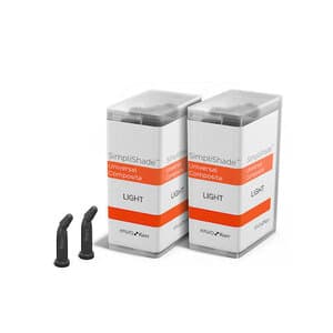 Kerr SimpliShade Universal Composite Unidose Refill, Light Shade, 0.25g Compules, 20/Pk, 37006 thumbnail 11