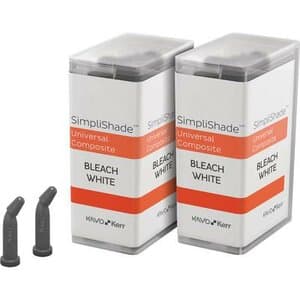 Kerr SimpliShade Universal Nanohybrid Composite, Bleach White, 0.25g Unidose Compules, 10/Pk, 37009 thumbnail 7
