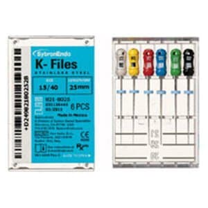 Kerr K-File, Stainless Steel, 30 mm, #06, Pink, 6/Pk, 62251 thumbnail 16