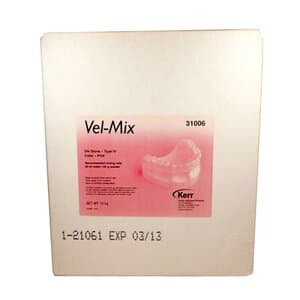 Kerr Lab Vel-Mix Die Stone, Type IV, Pink, 33 lb Carton, 31006 thumbnail 5