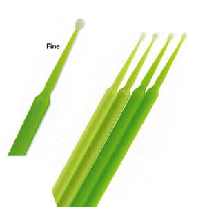 BeeSure FINE Micro Applicators, Fine Tip Dispenser, Green, 400/Box, BE503D thumbnail 3