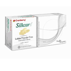 Cranberry Silkcare Powder Free Latex Exam Gloves with Lanolin and Vitamin E, Large, 100/Box, CR7818 thumbnail 12