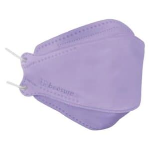 BeeSure Radiant Earloop Face Mask, ASTM Level 3, Violet, 50/Box - BEESURE RADIANT EARLOOP MASK LEVEL 3 VIOLET 50/BX - Image 1