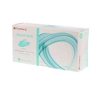 Cranberry AquaPrene Chloroprene Exam Gloves, Powder-Free, Non-Sterile, Large, Aqua Blue, 200/Box, CR3028 thumbnail 8