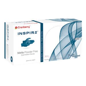 Cranberry Inspire Nitrile Exam Gloves, Powder-Free, Non-Sterile, X-Small, Aegean Blue, 300/Box, CR3385 thumbnail 11