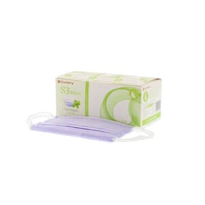 Cranberry S3 Mint Earloop Face Masks, ASTM Level 3, Lavender, 50/Box, S3090L thumbnail 8