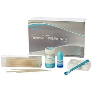Teethmate Desensitizer Set, Powder 6g & Liquid 4.8ml, Complete Kit with Mixing Dish, Measuring Spoon & 50 Applicator Brushes, 1210KA thumbnail 25