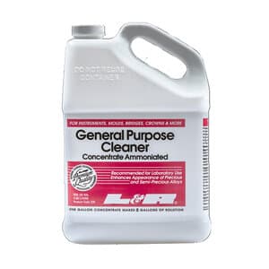 L&R Ultrasonics General Purpose Ammoniated Ultrasonic Cleaning Solution, 1 Gallon Bottle, 226 thumbnail 7