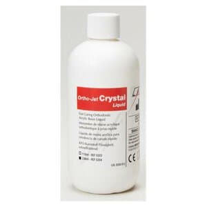 Ortho-Jet Self-Curing Orthodontic Resin Liquid, Clear, 8 oz Bottle - Ortho-Jet Clear Liquid 8oz - Image 1