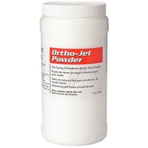 Lang Dental Ortho-Jet Self-Curing Acrylic Resin Powder, Clear, 454 g (1 lb) Bottle, 1330-CLR thumbnail 8