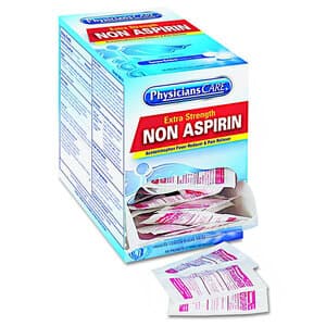 PhysiciansCare Acetaminophen Tablets Unit Dose Two-Pack, Box of 50 (50 Two-Packs) thumbnail 2