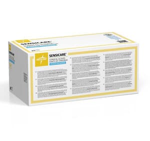 SensiCare® Surgical Gloves with Aloe, Powder Free, Sterile, Size 5.5, 25 Pairs/Box - SensiCare® Surgical Gloves with Aloe – Powder Free, 25 Pairs/Box - Size 5.5 - Image 1
