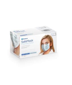 SafeMask Premier Elite Procedure Face Mask, ASTM Level 3, Earloop, White, 50/Box, 2047 thumbnail 20