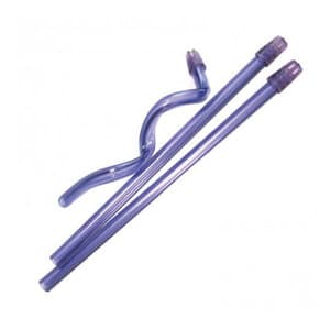 Medicom SafeBasics Saliva Ejectors, Clear Lavender with Lavender Tip, 6", Latex-Free, 105/Pk, 712 thumbnail 14