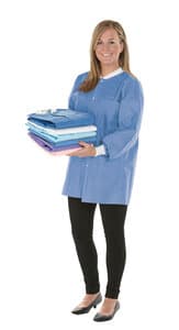 Medicom SafeWear Hipster Jacket, Deep Blue, 2X-Large, SMS Polypropylene, 12/Pack, 8101-E thumbnail 13