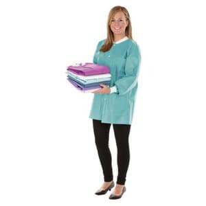 SafeWear Hipster Jacket, Large, Tropical Teal, SMS, AAMI Level 2, 12/Pk, 8115-C thumbnail 14