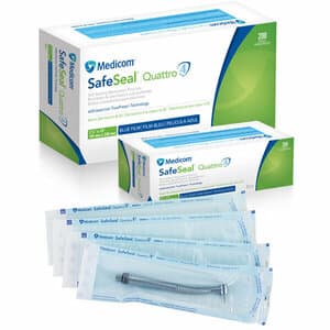Medicom SafeSeal Quattro Self-Sealing Sterilization Pouches, 3.5" x 9", Blue Film, 500/Box, 88010-4B thumbnail 15