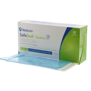 Medicom SafeSeal Quattro Self-Sealing Sterilization Pouches, 5.25" x 10", Blue Film/Paper, 200/Box, 88025-4 thumbnail 16