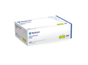 Medicom AssureTouch Ultra Nitrile Medical Examination Gloves, Powder-Free, Non-Sterile, Large, Violet Blue, 200/Box thumbnail 3