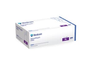 Medicom AssureTouch Ultra Nitrile Medical Examination Gloves, Powder-Free, Non-Sterile, Extra Large, Violet Blue, 200/Box thumbnail 3