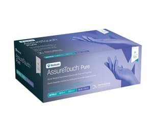 AssureTouch™ Pure Nitrile Exam Gloves, Powder Free, Non-Sterile, Medium, Blue, 200/Box, 9970C thumbnail 9