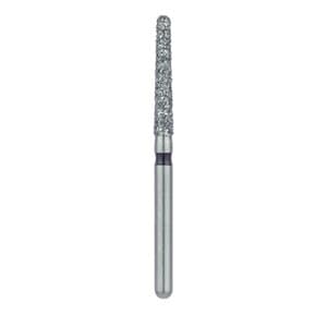 Meisinger Single-Use Sterile Diamond Bur, Friction Grip, Tapered Round End, #1118.9C, 1.8 mm Head Diameter, Super Coarse, Black, 25/Pk thumbnail 13