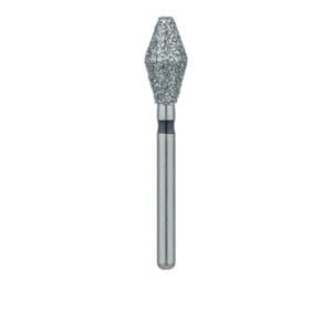Meisinger Single-Use Sterile Diamond Bur, FG, Barrel, #2137C, 3.7 mm, Coarse, Green, 25/Pk thumbnail 13