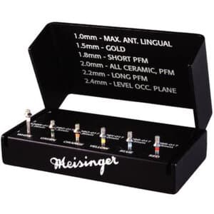 Meisinger Diamonds Occlusal Reduction Starter Kit, 6/Pk, 01KZ65A79RHCQD284ZDRN2BXEG - MEISINGER DIAMONDS OCCLUSAL REDUCTION STARTER KIT 6/ PK - Image 1