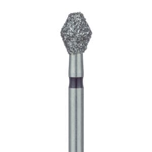 Meisinger 811H-033-FG Diamond Bur, FG, Super Coarse, Black, Barrel, 3.3 mm Head Diameter, 4.0 mm Head Length, 5/Pkg thumbnail 7