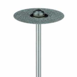 Meisinger 930D-220-HP Multi-Use Diamond Disc, Double Sided, Flexible, Medium Grit, Blue, 22 mm, 0.3 mm Thick, HP Shank, 1/Pk thumbnail 4