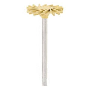 Meisinger LUSTER Twist Porcelain Polisher, Extra-Fine Yellow, 17mm, HP Shank, 2/Pkg, 9771C-170 thumbnail 10