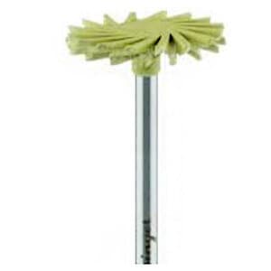 Meisinger LUSTER Twist Porcelain Polisher, Extra Fine, Yellow, 26 mm, HP Shank, 2/Pkg, 9771C-260-HP thumbnail 4
