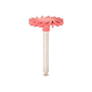 Meisinger LUSTER Twist Porcelain Polisher, Fine, Pink/Red, 14mm, RA Shank, 2/Pkg, 9771F-140-RA thumbnail 10