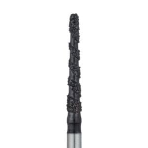 Meisinger Black Cobra Diamond Bur, Round End Taper, FG, Super Coarse, 1.6 mm, 5/Pack, B852-016 thumbnail 6