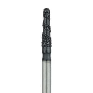 Meisinger Black Cobra Diamond Bur, FG, Super Coarse, Round End Taper, 1.6mm, 5/Pk, B855-016 thumbnail 6