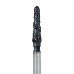 Meisinger Black Cobra Diamond Bur, Round End Taper, Super Coarse, FG, 1.8mm, 5/Pk, B855-018 thumbnail 6