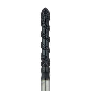 Meisinger Black Cobra Diamond Bur, Straight Bevel Tip, FG, Super Coarse, 1.6 mm Diameter, 5/Pkg, B869-016 thumbnail 6