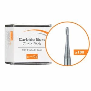 Meisinger #330 FG Pear Shaped Operative Carbide Bur, Friction Grip, 100/Pack, C0330FG thumbnail 6
