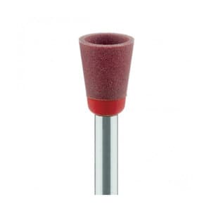 Meisinger 2-Step Diamond Impregnated Polishing System, Cup, Red/Orange, Pre-Polish, RA, 6.0mm, 2/Pkg, DPO07 thumbnail 4