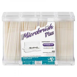 Microbrush Plus Micro-Applicator Dispenser Refills, Super Fine (1 mm), White, 400/Pk, PSF400 thumbnail 17