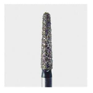 Microcopy NeoDiamond Round End Taper Diamond Bur, FG 1116.8C (856-016), Coarse Grit, 1.6mm Diameter, 8.0mm Length, 25/Pack thumbnail 3