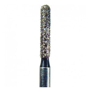 NeoDiamond® Crown/Bridge & Operative Diamond Burs – FG, Cylinder, Coarse, Green, Round End, #881 (1214.8C), 1.4 mm Diameter, 8.0 mm Length, 25/Pkg thumbnail 3