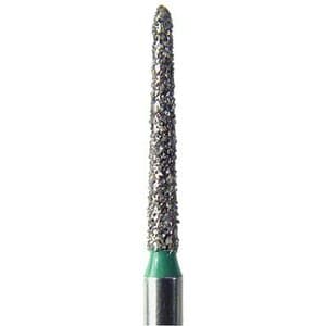 NeoDiamond FG Diamond Bur, Coarse, Pointed Taper, #879 (1712.10C), 1.2 mm Diameter, 10.0 mm Length, 25/Pkg thumbnail 3