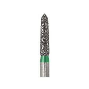 Microcopy NeoDiamonds FG 1716.6CS Short Diamond Bur, Sterile, Pack of 25 - NEO DIAMONDS FG 1716.6CS SHORT PK25 STERILE - Image 1