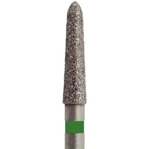 NeoDiamond FG Diamond Bur, Coarse Grit, Pointed Taper Cone, #878 (1721.8C), 2.1 mm Diameter, 8.0 mm Head Length, Friction Grip, 25/Pkg thumbnail 3