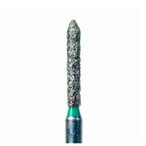 NeoDiamond® FG Diamond Bur, Coarse Grit, Beveled Cylinder, #885 (1812.8C), 1.2 mm Diameter, 8.0 mm Length, 25/Pkg thumbnail 3
