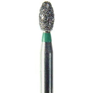 NeoDiamond® FG Diamond Bur, Coarse, Football/Egg Shape, #379 (1908C), 1.8 mm Diameter, 3.4 mm Length, Friction Grip, 25/Pkg thumbnail 3