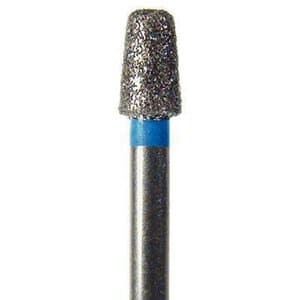 NeoDiamond® FG Diamond Bur, Medium Grit, Modified Flat End Taper, #845 (2525M), 2.5 mm Diameter, 4.0 mm Length, Friction Grip, Blue Ring, 25/Pkg thumbnail 3